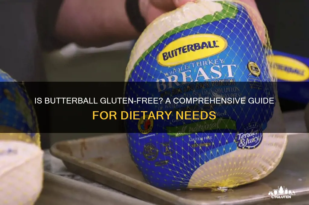 is butterball gluten free