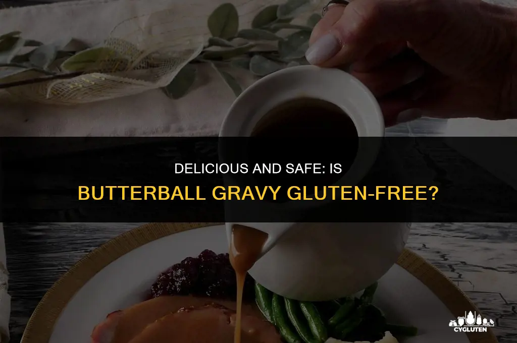 is butterball gravy gluten free