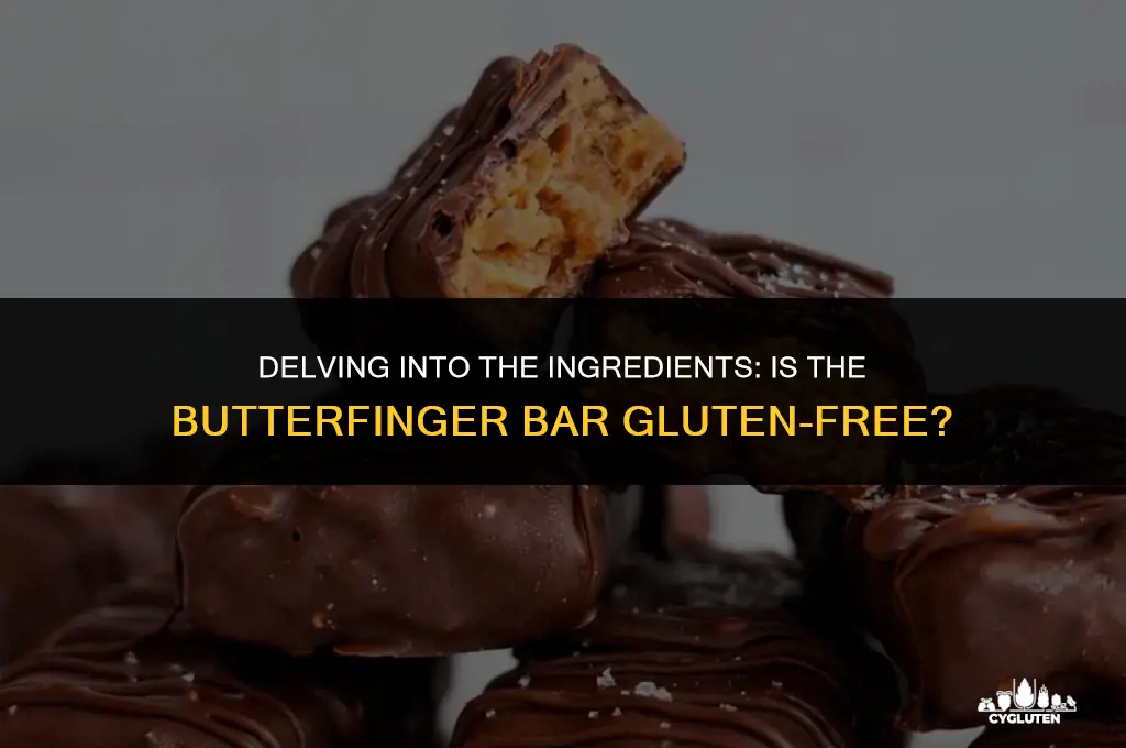 is butterfinger bar gluten free