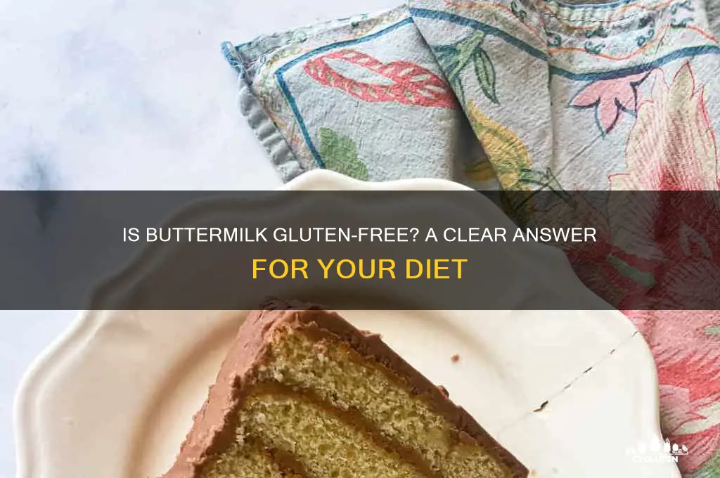 is buttermilk gluten-free
