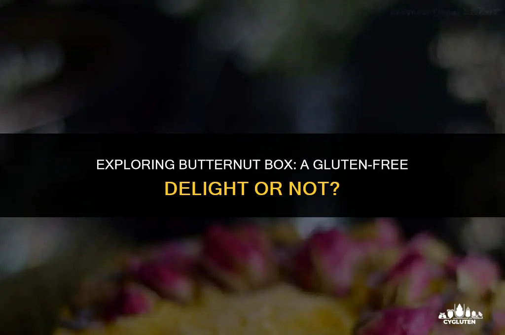 is butternut box gluten free