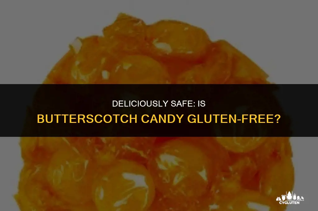 is butterscotch candy gluten free