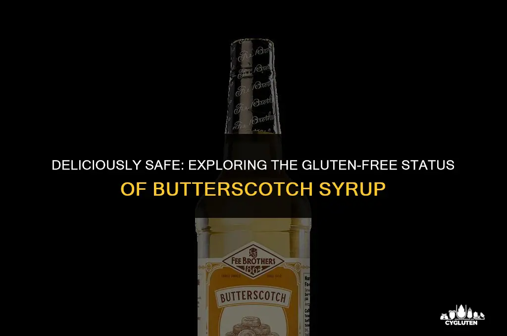 is butterscotch syrup gluten free