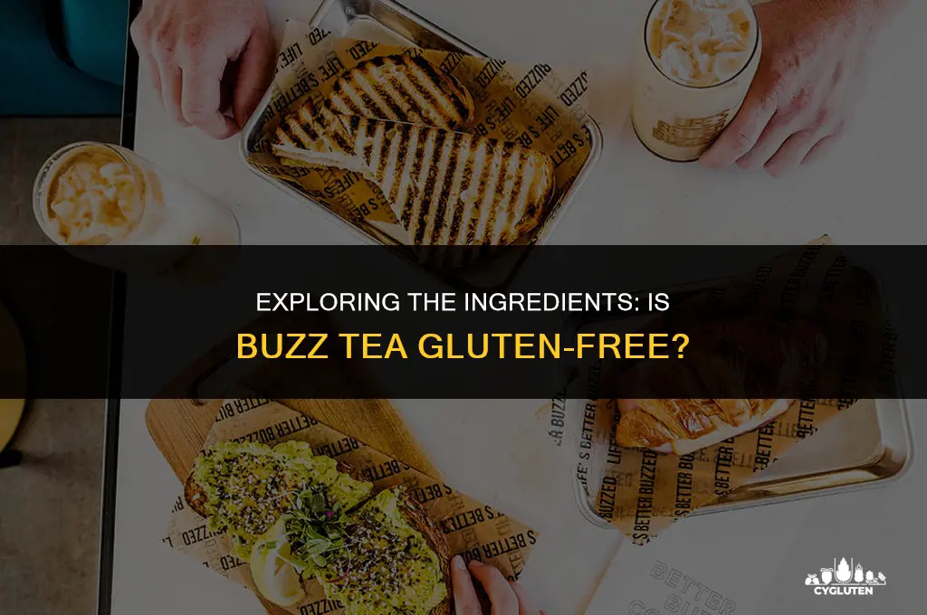 is buzz tea gluten free