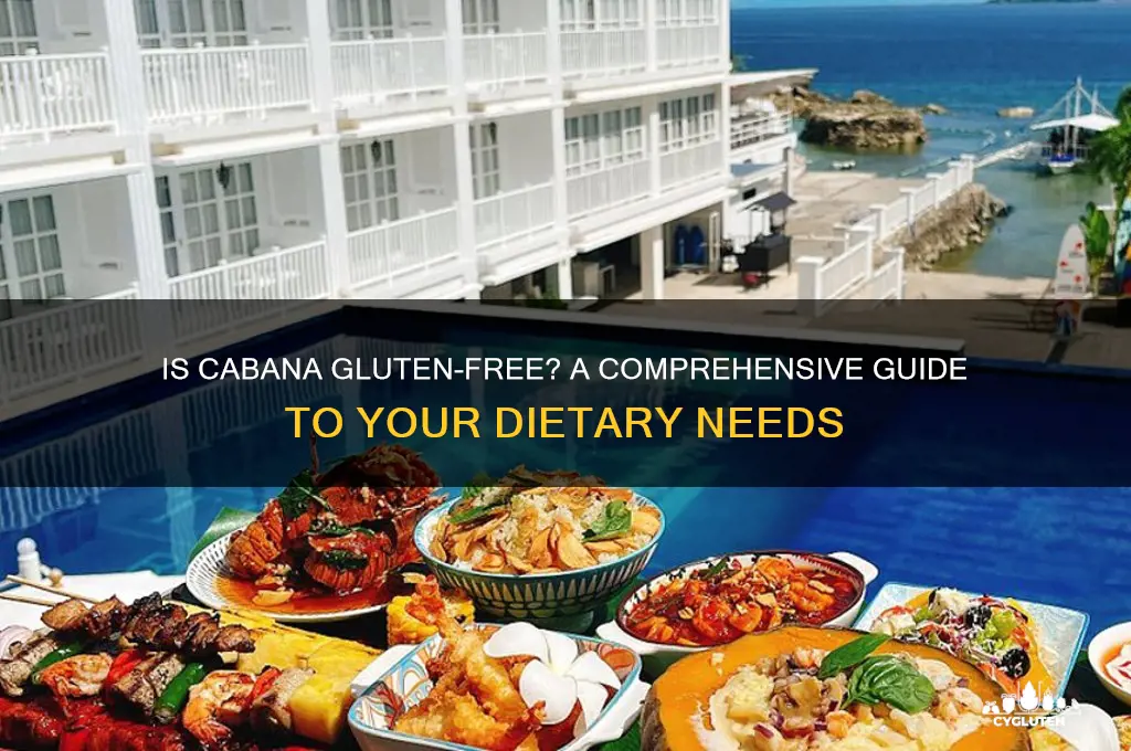 is cabana gluten free
