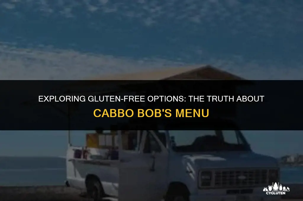is cabbo bobs gluten free