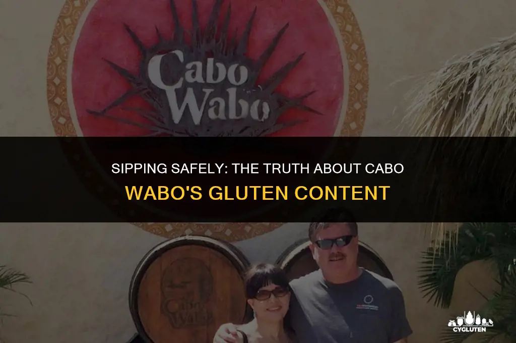 is cabo wabo gluten free