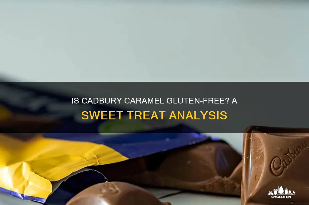 is cadbury caramel gluten free