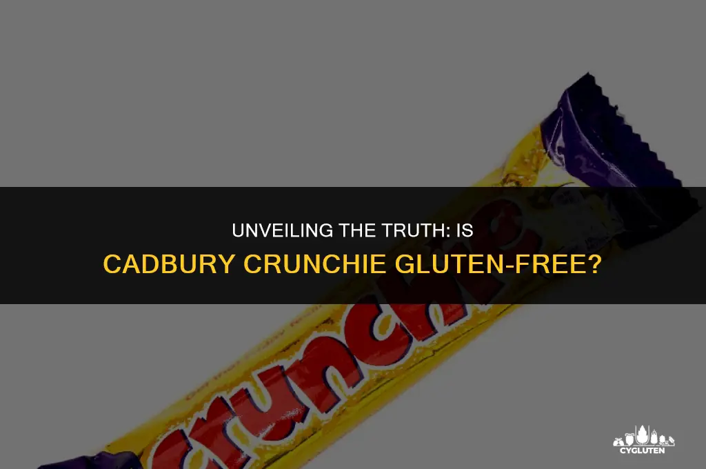 is cadbury crunchie gluten free