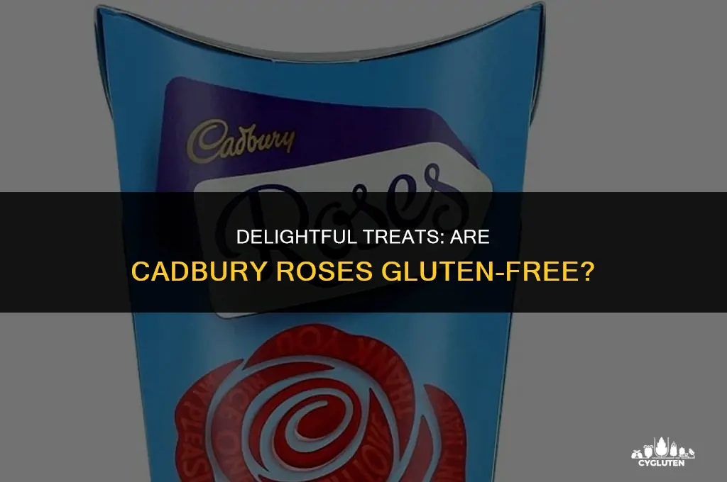 is cadbury roses gluten free