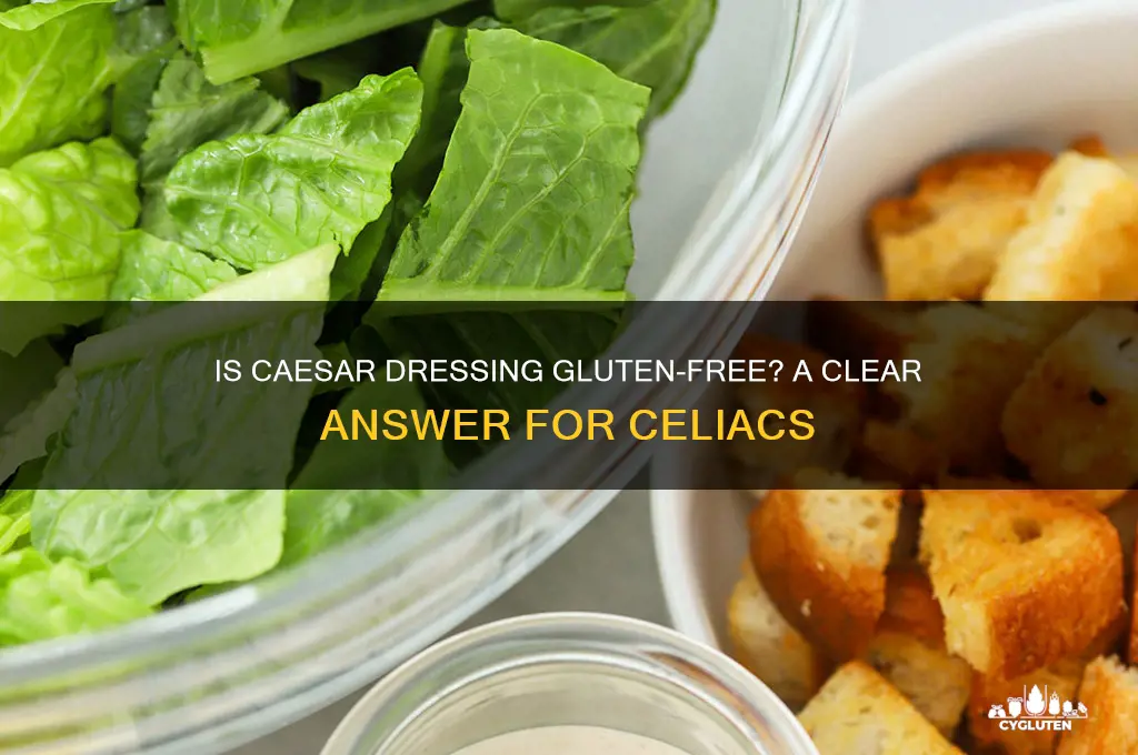 is caesar dressing gluten free