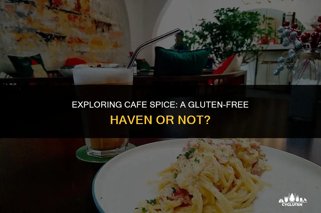 is cafe spice gluten free