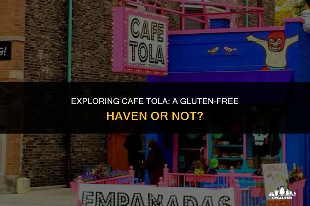 is cafe tola gluten free