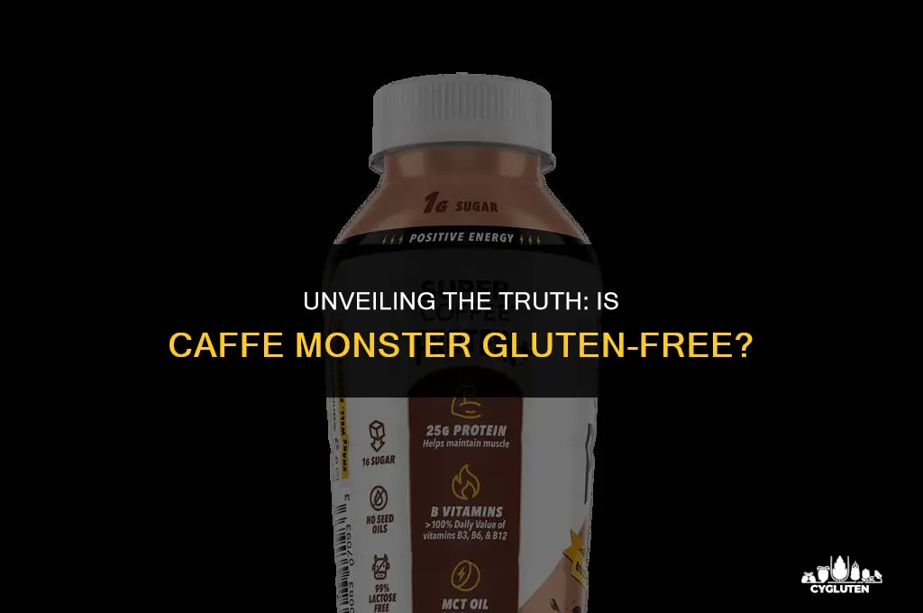 is caffe monster gluten free