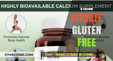 Exploring Calcium Citrate: A Gluten-Free Supplement Option