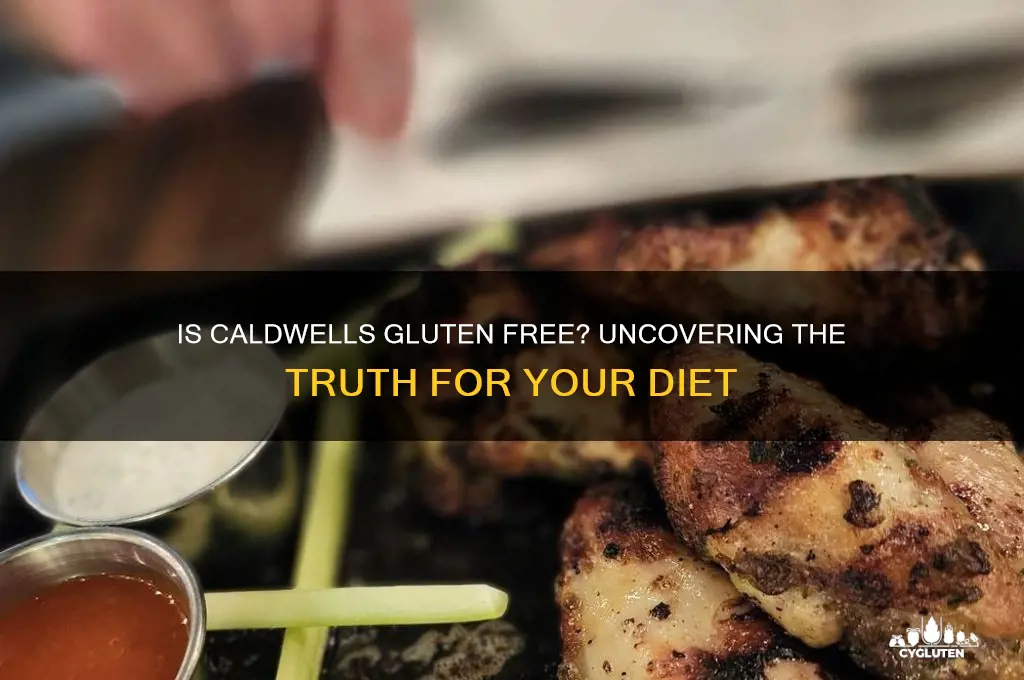 is caldwells gluten free