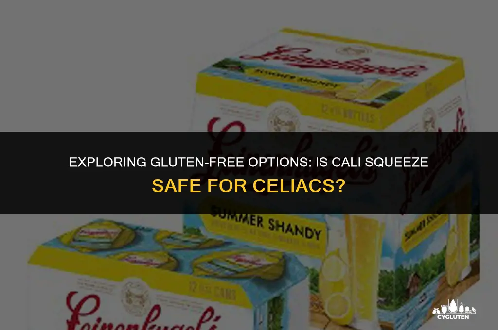 is cali squeeze gluten free