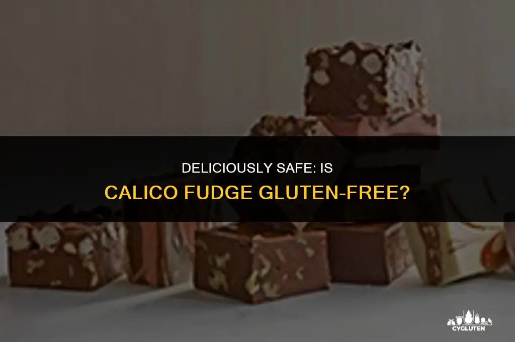 is calico fudge gluten free
