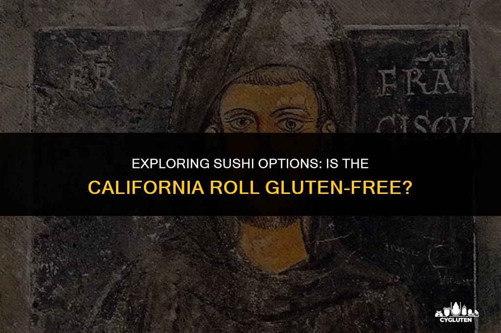 is california roll gluten-free