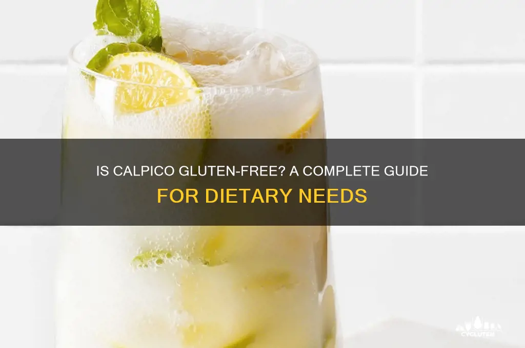 is calpico gluten free