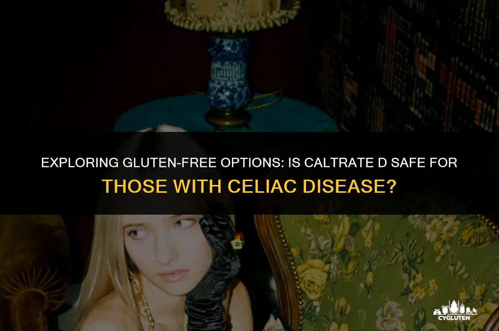 is caltrate d gluten free