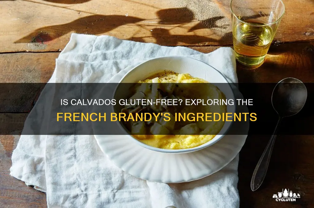 is calvados gluten free