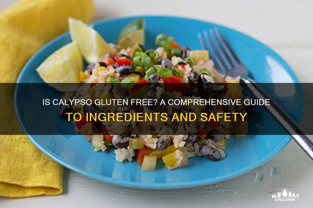 is calypso gluten free