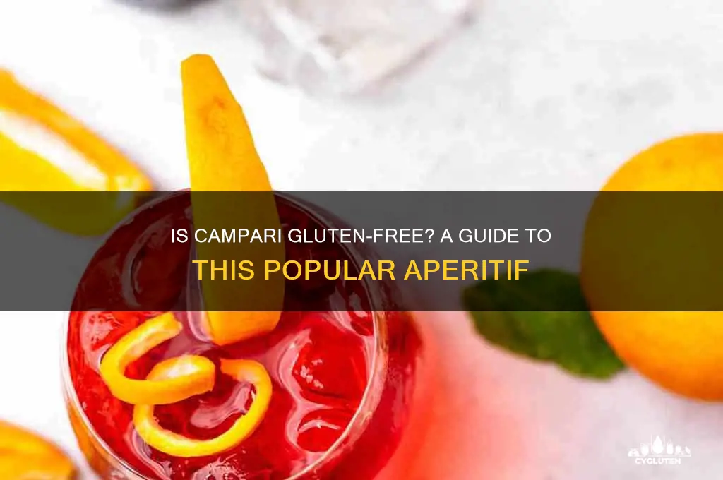 is campari gluten-free
