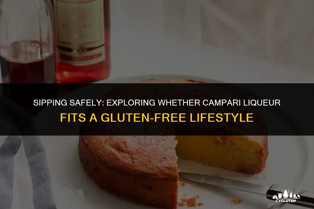 is campari liqueur gluten free