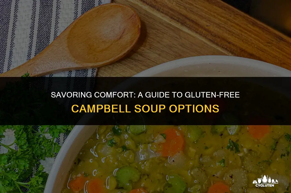 is campbell soup gluten free