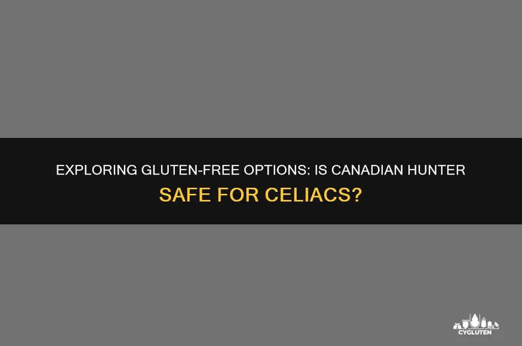 is canadian hunter gluten free