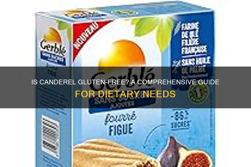 is canderel gluten free