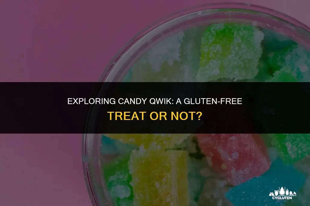 is candy qwik gluten free