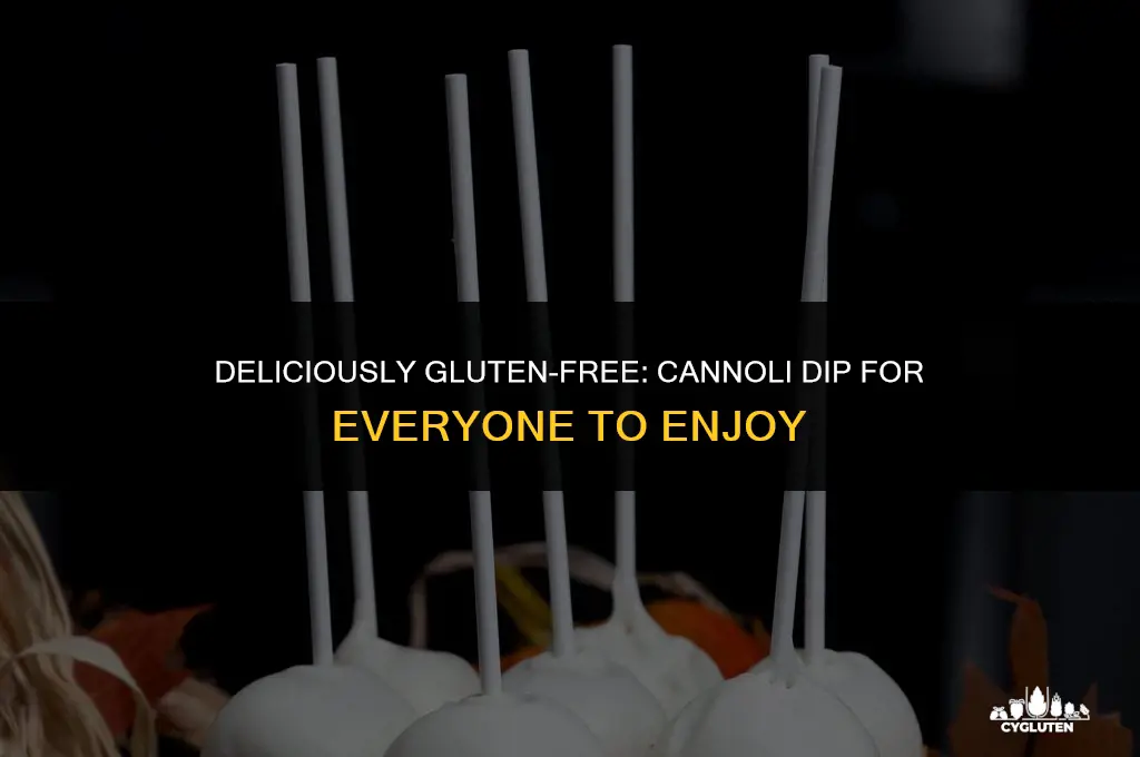 is cannoli dip gluten free