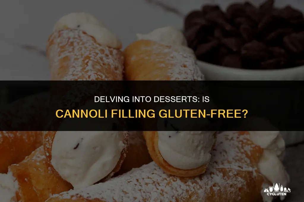 is cannoli filling gluten free
