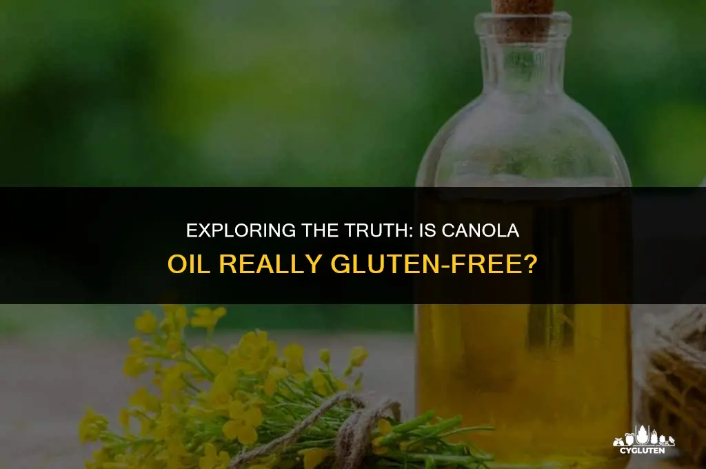 is canola oul gluten free