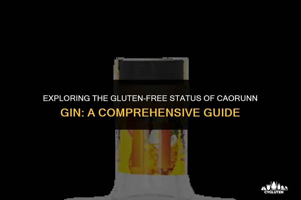 is caorunn gin gluten free