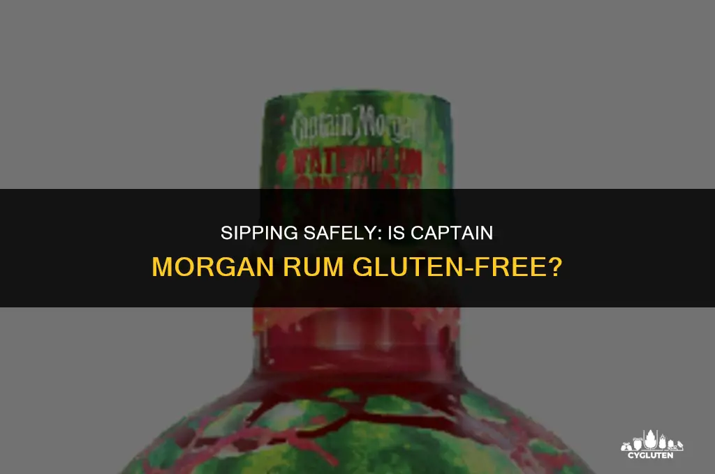 is captian morgan gluten free