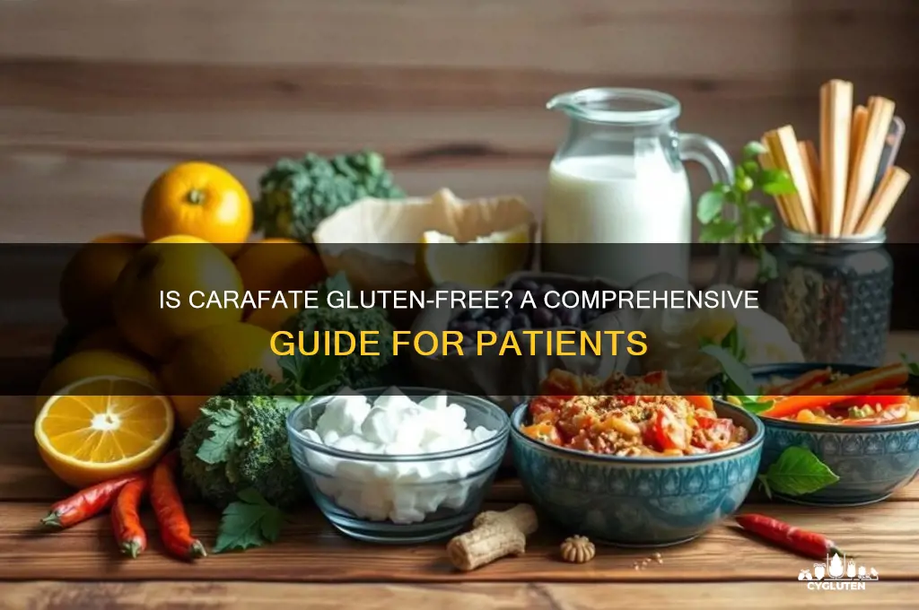 is carafate gluten free