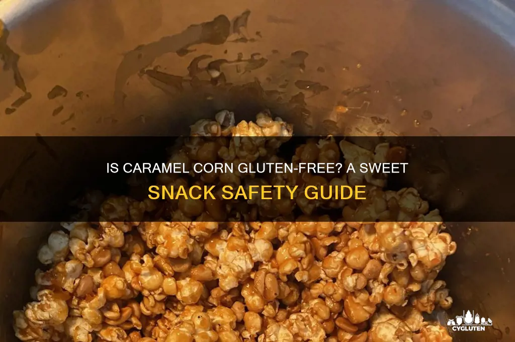 is caramel corn gluten free
