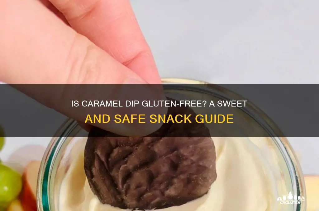 is caramel dip gluten free