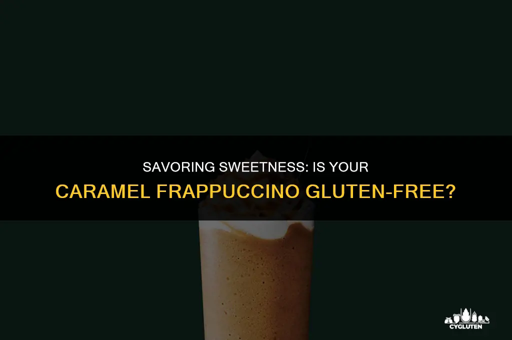 is caramel frappuccino gluten free