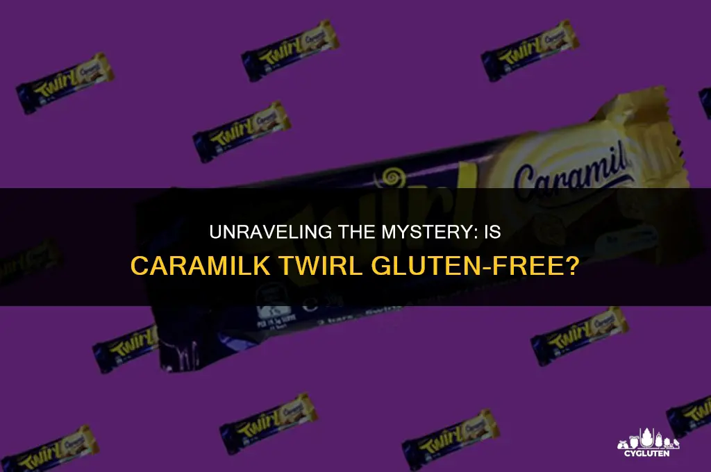 is caramilk twirl gluten free