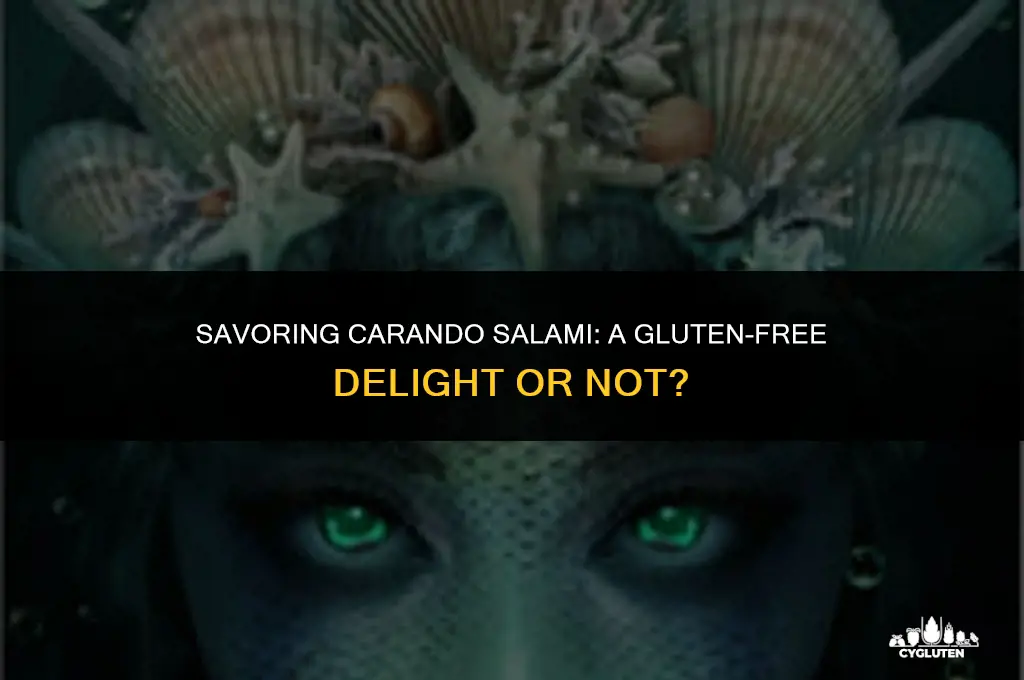 is carando salami gluten free