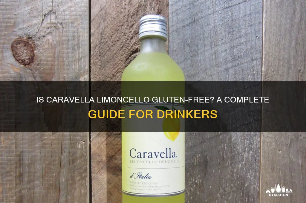 is caravella limoncello gluten free