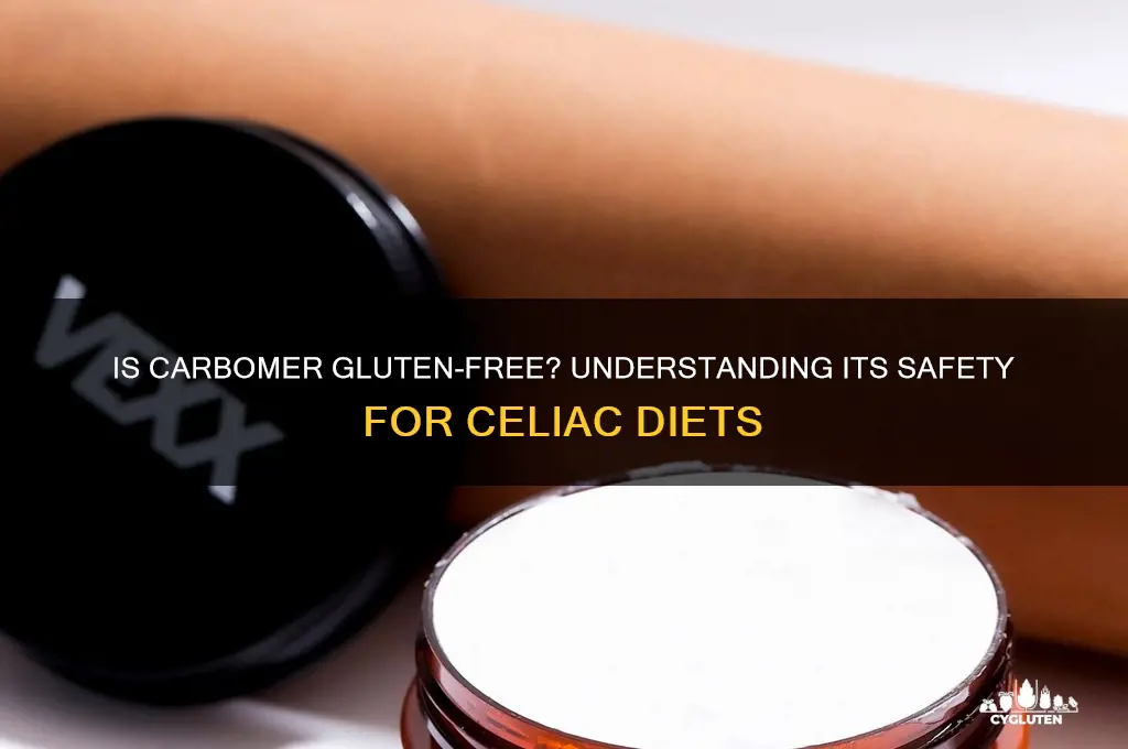is carbomer gluten free