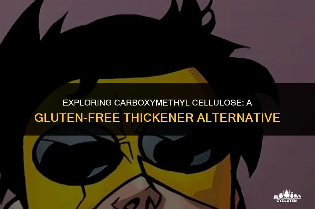 is carboxymethyl cellulose gluten free