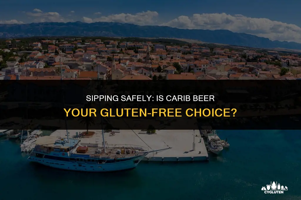 is carib beer gluten free