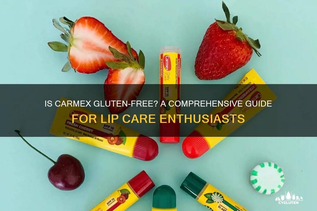 is carmex gluten-free