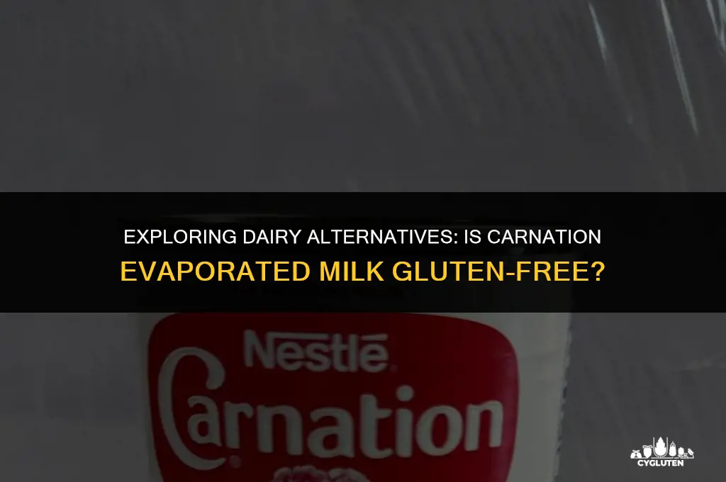 is carnationvevaporated milk gluten free